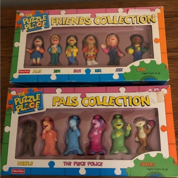 FisherPrice Toys Nib Vintage Fisher Price Puzzle Place Friends